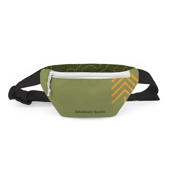 Full color, full bleed recycled canvas Fanny Pack with choice of... from ASI 45657 Pop! Promos