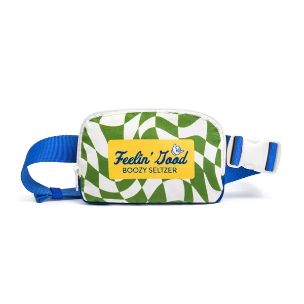 Full color, full bleed Recycled Canvas Crossbody... from ASI 45657 Pop! Promos