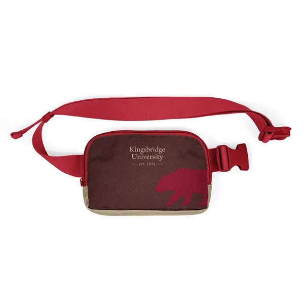 Full color, full bleed Recycled Canvas Crossbody... from ASI 45657 Pop! Promos