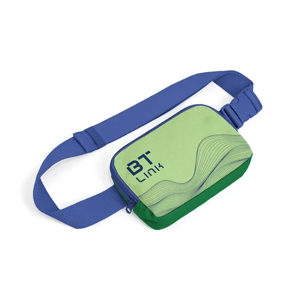 Full color, full bleed Recycled Canvas Crossbody... from ASI 45657 Pop! Promos