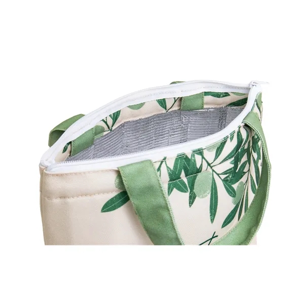 Full color, full bleed Insulated Recycled Canvas Lunch Tote... from ASI 45657 Pop! Promos