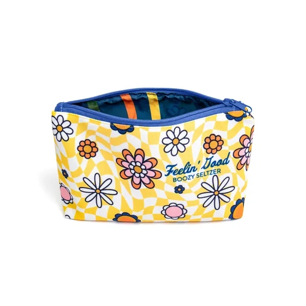 Full color, full bleed Recycled Canvas Gusset Pouch... from ASI 45657 Pop! Promos