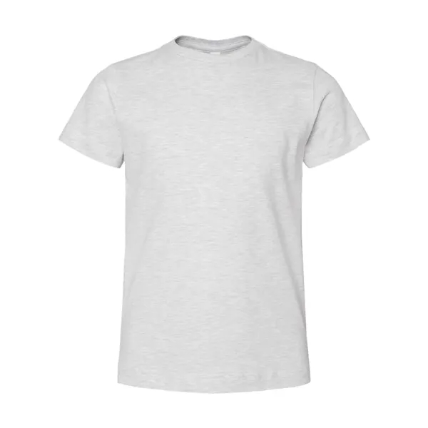 Soft form fitting fine jersey youth T-shirt. Blank product.... from ASI 84358 S&S Activewear