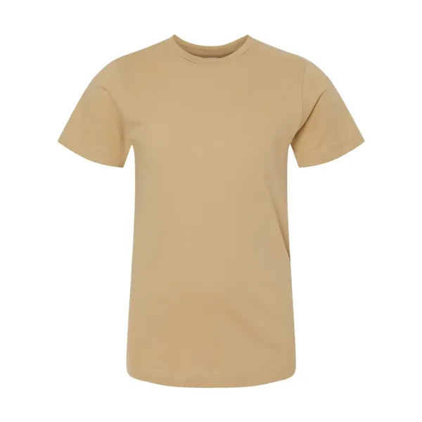 Soft form fitting fine jersey youth T-shirt. Blank product.... from ASI 84358 S&S Activewear