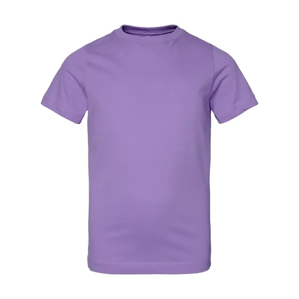 Soft form fitting fine jersey youth T-shirt. Blank product.... from ASI 84358 S&S Activewear