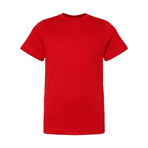 Soft form fitting fine jersey youth T-shirt. Blank product.... from ASI 84358 S&S Activewear