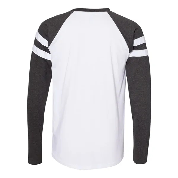 Fine Jersey Long Sleeve Mash Up Tee... from ASI 84358 S&S Activewear