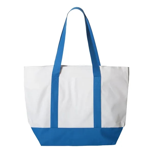 Zipper tote, blank.... from ASI 84358 S&S Activewear