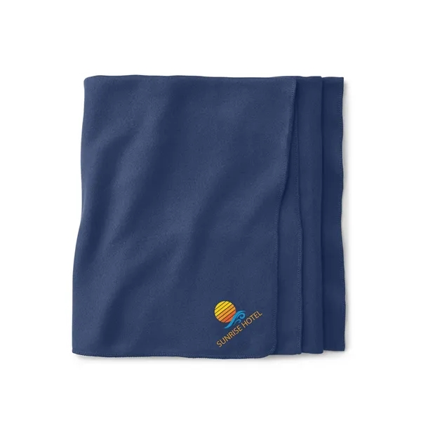 50" x 60" fleece blanket with a whip-stitched border and edges.... from ASI 79530 Prime Line