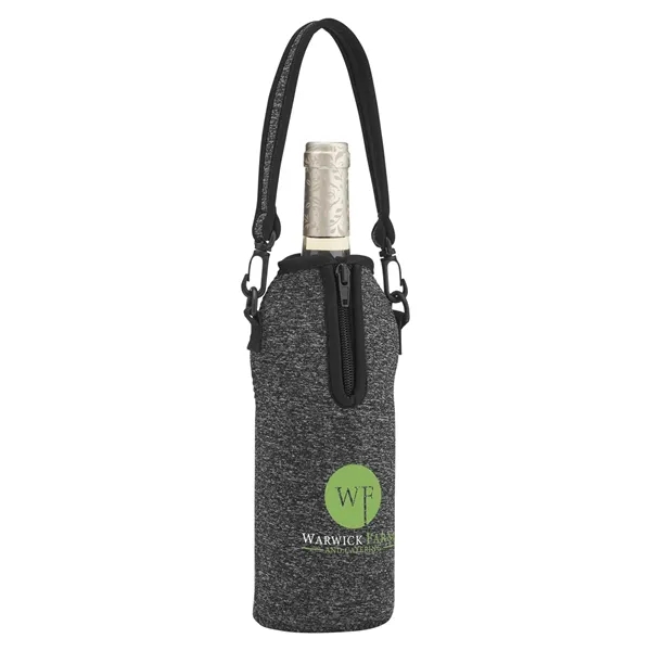 Wine cooler set with a zipper, handle, front pocket, corkscrew and... from ASI 79530 Prime Line