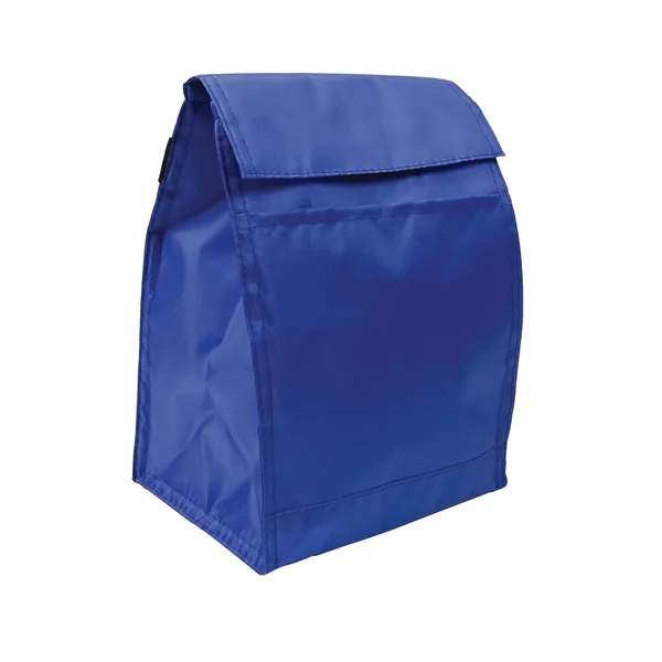 Insulated lunch bag with pocket, PEVA lining and carry handle.... from ASI 79530 Prime Line