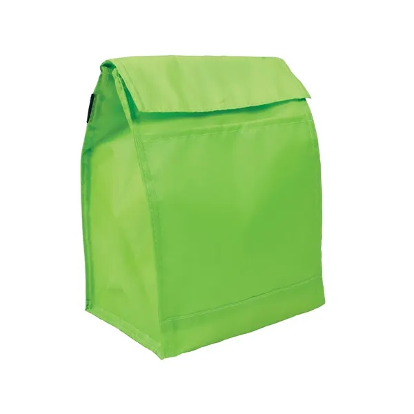 Insulated lunch bag with pocket, PEVA lining and carry handle.... from ASI 79530 Prime Line