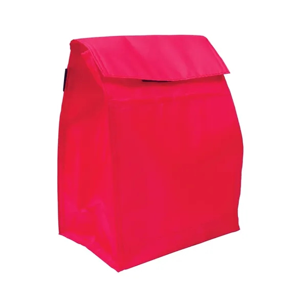 Insulated lunch bag with pocket, PEVA lining and carry handle.... from ASI 79530 Prime Line