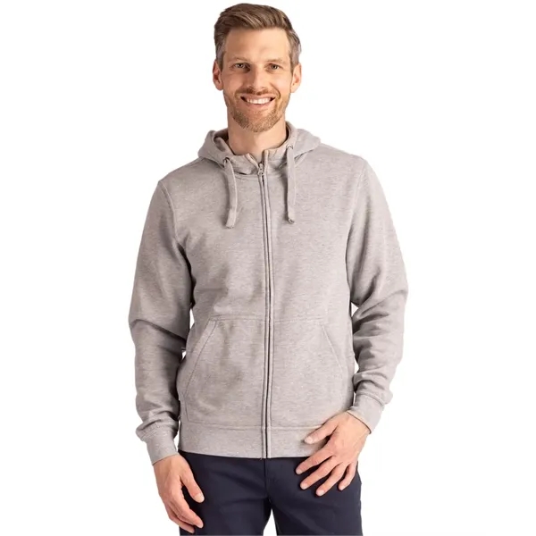 Unisex sweatshirt with a hood, full-zip, anti-pill finish, drawstring, metal grommets,... from ASI 47965 Cutter & Buck