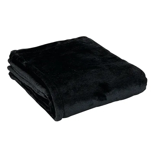 0.12" x 60" x 50" mink touch blanket; made from hypoallergenic... from ASI 67866 Logomark/Valumark