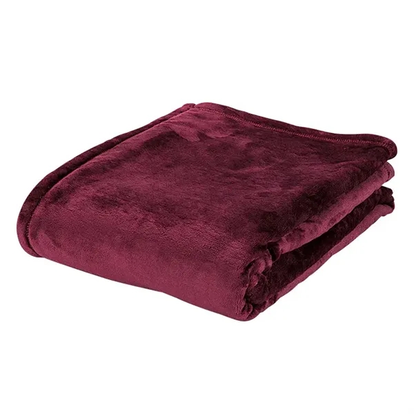 0.12" x 60" x 50" mink touch blanket; made from hypoallergenic... from ASI 67866 Logomark/Valumark