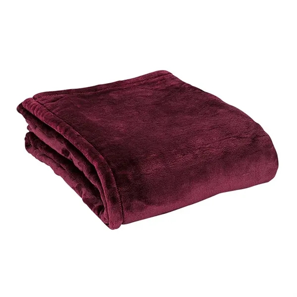 0.12" x 60" x 50" mink touch blanket; made from hypoallergenic... from ASI 67866 Logomark/Valumark