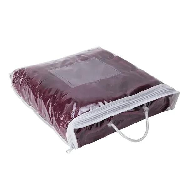 0.12" x 60" x 50" mink touch blanket; made from hypoallergenic... from ASI 67866 Logomark/Valumark