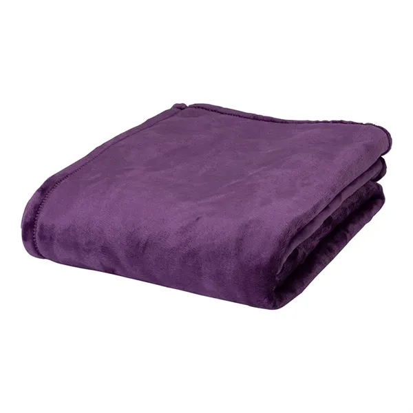 0.12" x 60" x 50" mink touch blanket; made from hypoallergenic... from ASI 67866 Logomark/Valumark