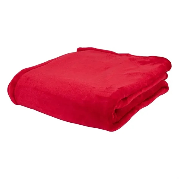 0.12" x 60" x 50" mink touch blanket; made from hypoallergenic... from ASI 67866 Logomark/Valumark