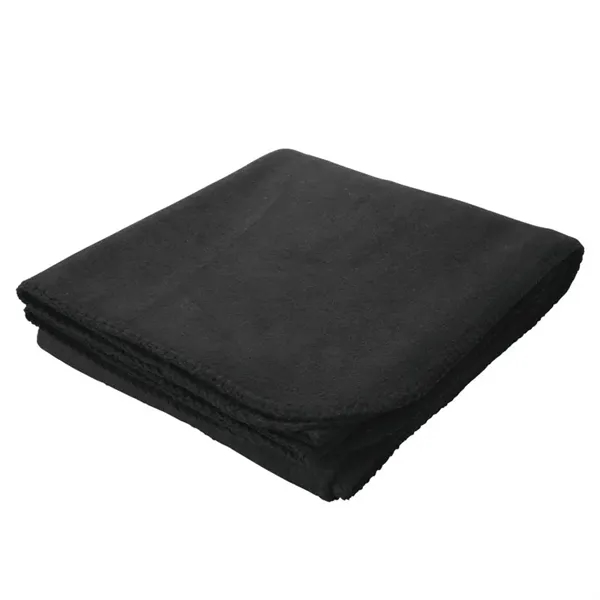 0.19" x 60" x 50" blanket made with anti-pilling fleece with... from ASI 67866 Logomark/Valumark