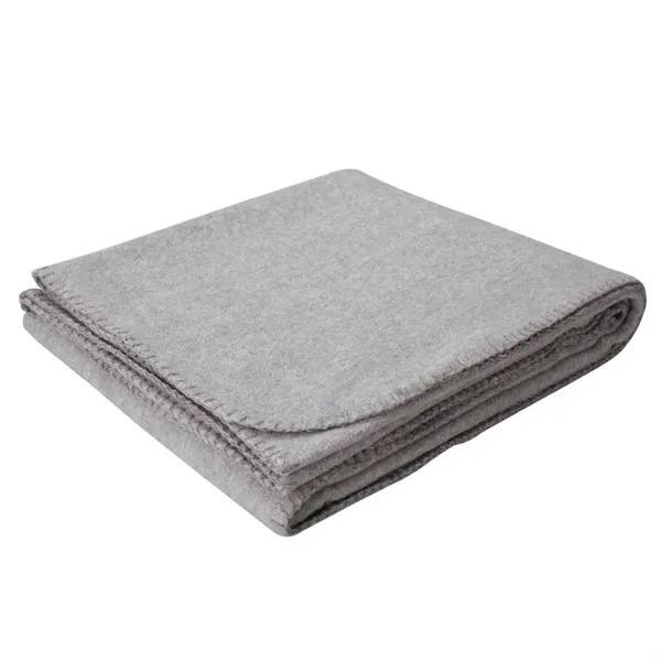 0.19" x 60" x 50" blanket made with anti-pilling fleece with... from ASI 67866 Logomark/Valumark