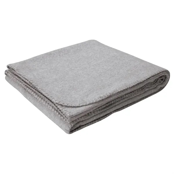 0.19" x 60" x 50" blanket made with anti-pilling fleece with... from ASI 67866 Logomark/Valumark