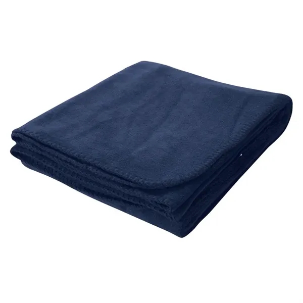 0.19" x 60" x 50" blanket made with anti-pilling fleece with... from ASI 67866 Logomark/Valumark