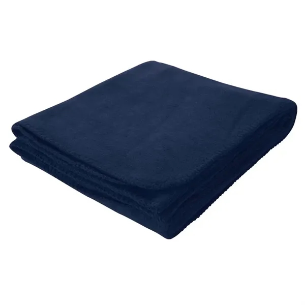 0.19" x 60" x 50" blanket made with anti-pilling fleece with... from ASI 67866 Logomark/Valumark
