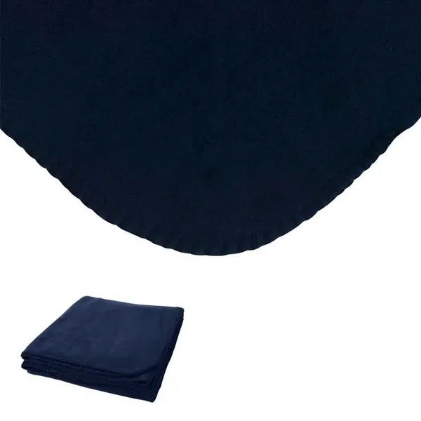 0.19" x 60" x 50" blanket made with anti-pilling fleece with... from ASI 67866 Logomark/Valumark