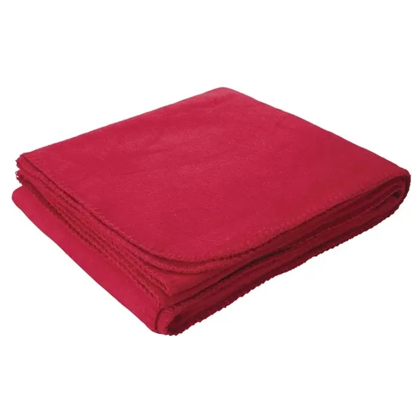 0.19" x 60" x 50" blanket made with anti-pilling fleece with... from ASI 67866 Logomark/Valumark