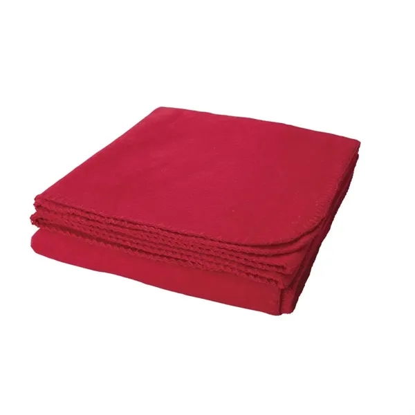 0.19" x 60" x 50" blanket made with anti-pilling fleece with... from ASI 67866 Logomark/Valumark