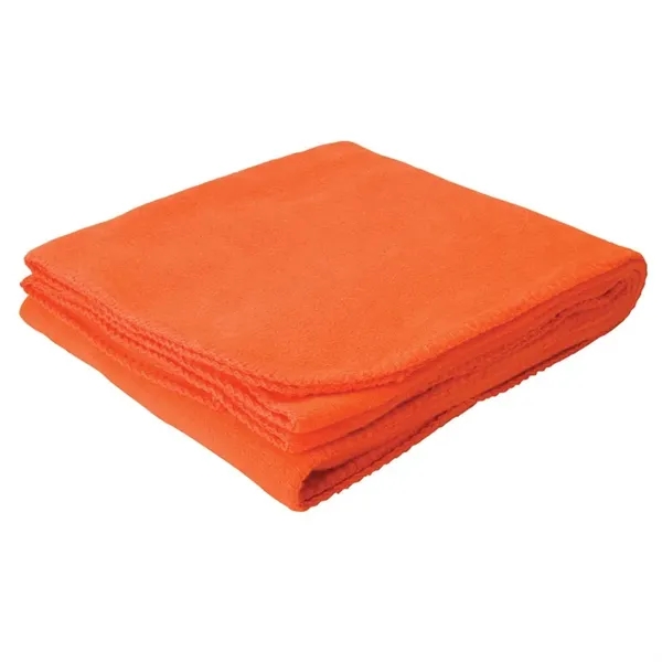 0.19" x 60" x 50" blanket made with anti-pilling fleece with... from ASI 67866 Logomark/Valumark