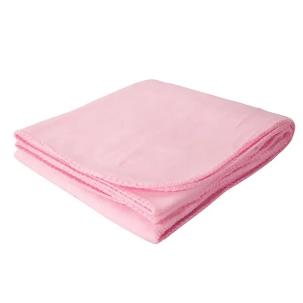 0.19" x 60" x 50" blanket made with anti-pilling fleece with... from ASI 67866 Logomark/Valumark