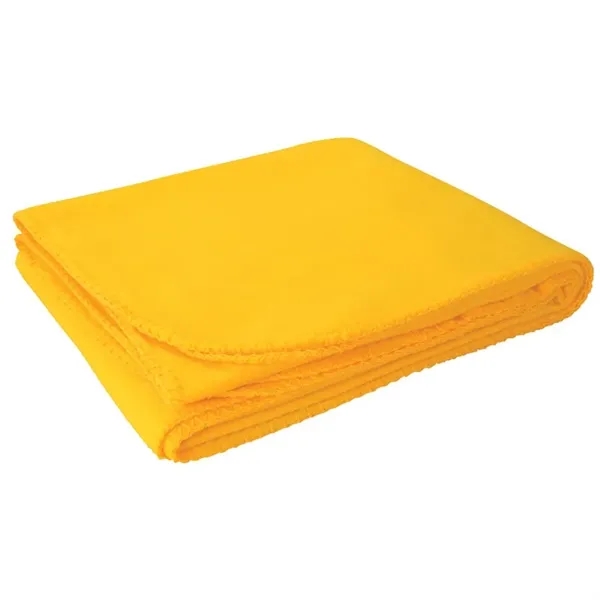 0.19" x 60" x 50" blanket made with anti-pilling fleece with... from ASI 67866 Logomark/Valumark
