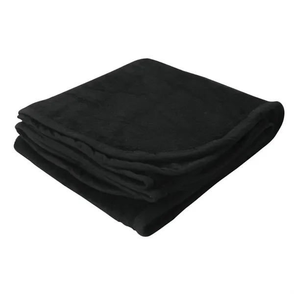 0.19" x 60" x 50" micro-plush blanket; made with extra-soft micro-plush... from ASI 67866 Logomark/Valumark