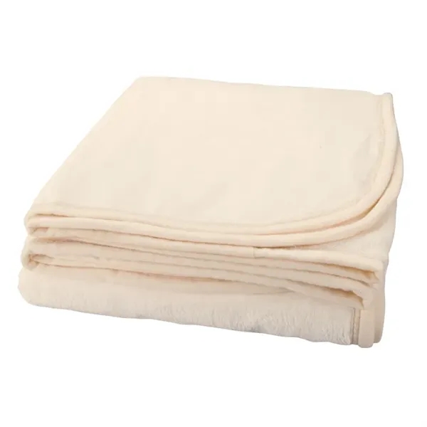 0.19" x 60" x 50" micro-plush blanket; made with extra-soft micro-plush... from ASI 67866 Logomark/Valumark