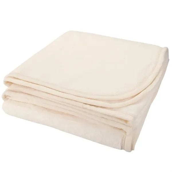 0.19" x 60" x 50" micro-plush blanket; made with extra-soft micro-plush... from ASI 67866 Logomark/Valumark