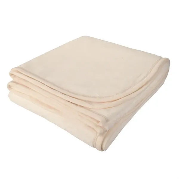 0.19" x 60" x 50" micro-plush blanket; made with extra-soft micro-plush... from ASI 67866 Logomark/Valumark