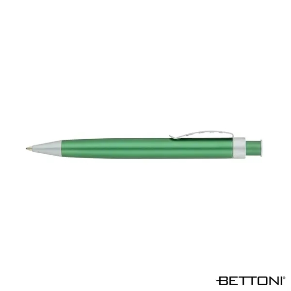 Click-action ballpoint pen with aluminum construction, anodized finish, black ink and... from ASI 67866 Logomark/Valumark