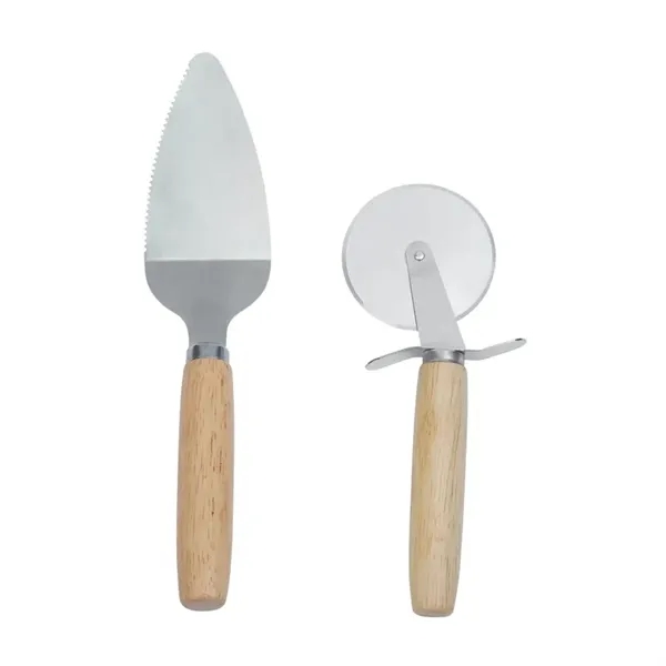 Napoletana 2pc Pizza Tool Set... from ASI 67866 Logomark/Valumark