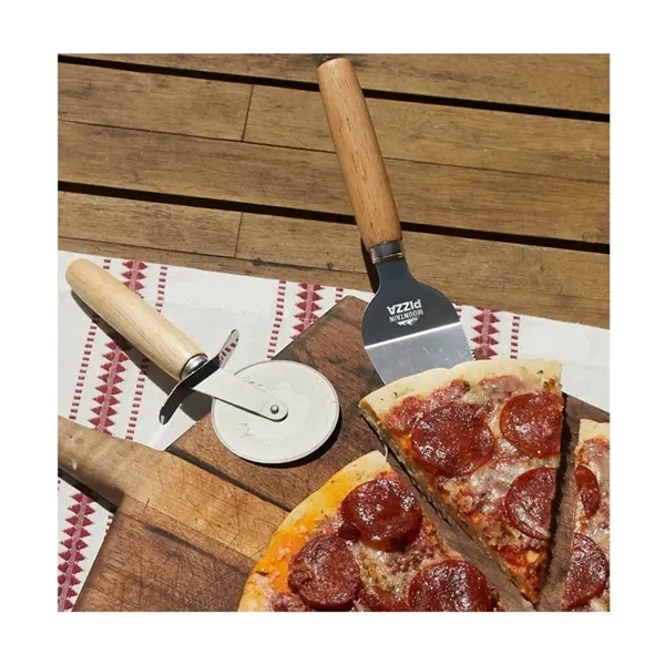 Napoletana 2pc Pizza Tool Set... from ASI 67866 Logomark/Valumark