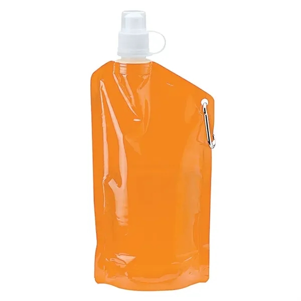 1.44" x 11.38" x 5.12" collapsible polyethylene water bottle holds up... from ASI 67866 Logomark/Valumark / Valumark™