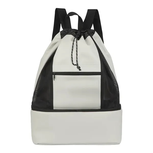 Paxton 2-in-1 Drawstring Cooler Backpack... from ASI 67866 Logomark/Valumark