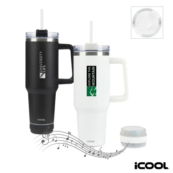 iCOOL® Borrego 40 oz. Double Wall, Stainless Steel Travel...... from ASI 67866 Logomark/Valumark