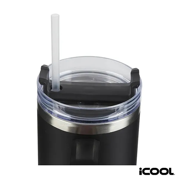 iCOOL® Borrego 40 oz. Double Wall, Stainless Steel Travel...... from ASI 67866 Logomark/Valumark