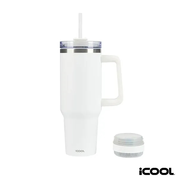 iCOOL® Borrego 40 oz. Double Wall, Stainless Steel Travel...... from ASI 67866 Logomark/Valumark