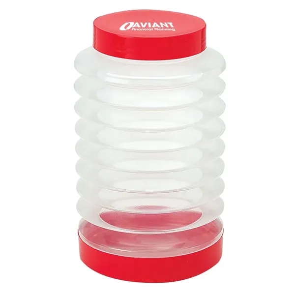 64 oz. Expandable Storage Jar... from ASI 67866 Logomark/Valumark / Valumark™