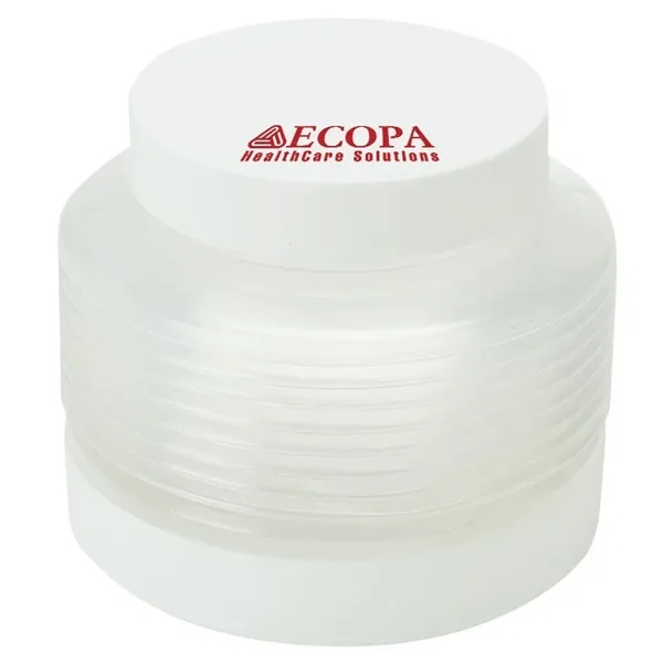 64 oz. Expandable Storage Jar... from ASI 67866 Logomark/Valumark / Valumark™