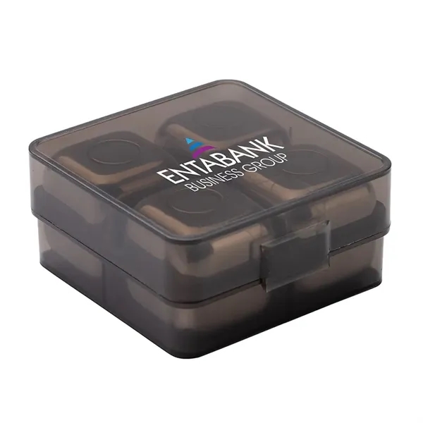Aces 4-Piece Ice Cube Set... from ASI 67866 Logomark/Valumark